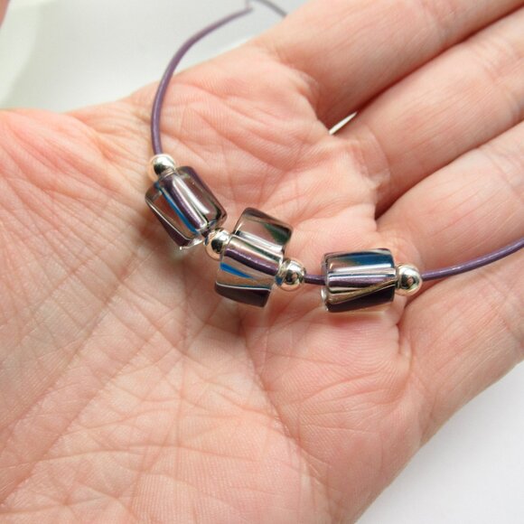 Glass beads necklace - Picture 1 of 6